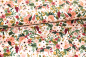 Preview: Designerbaumwollstoff Petite Rose weiß  (10 cm)